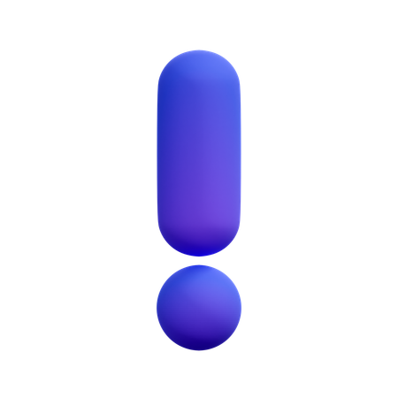 感嘆  3D Icon