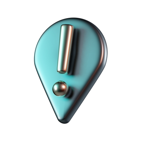 Exclamation  3D Icon