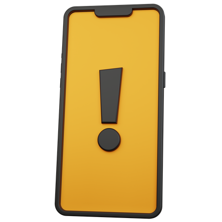 Exclamation Mark  3D Icon