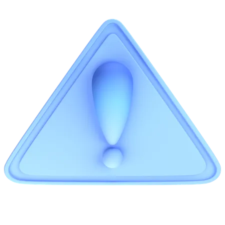 Exclamation Mark  3D Icon