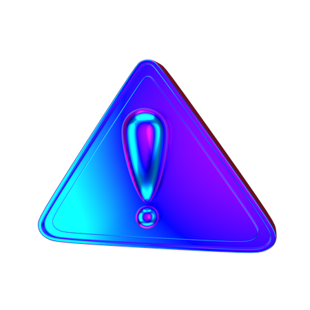 Exclamation Mark  3D Icon