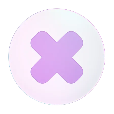 Excluir  3D Icon