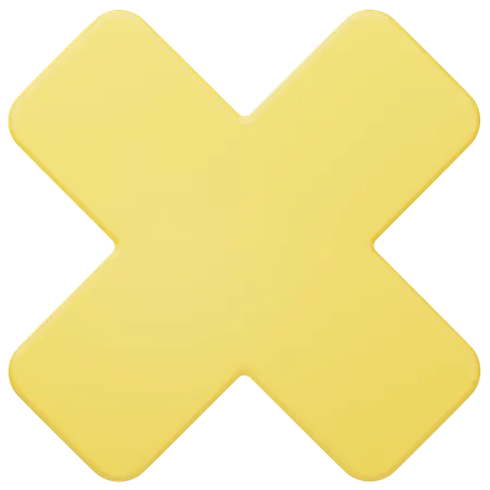 Excluir  3D Icon