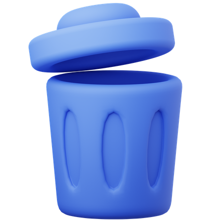 Excluir lixeira  3D Icon