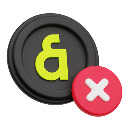 Apagar comida  3D Icon