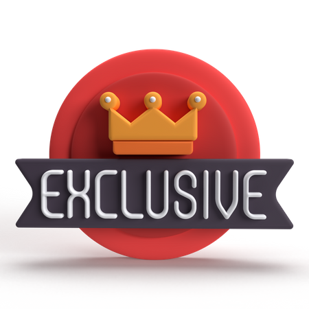 Exclusive Offer  3D Icon