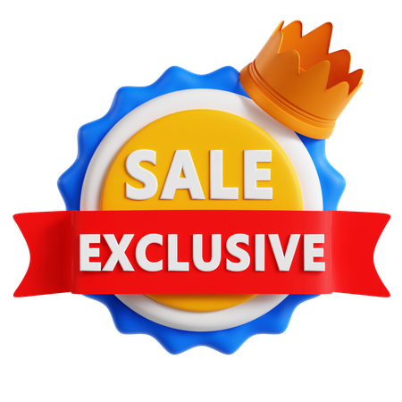 Exclusive Sale  3D Icon