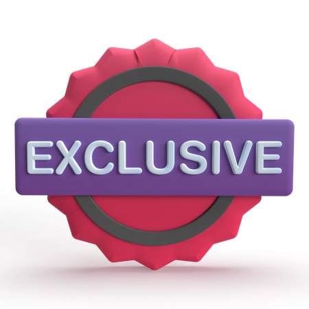 Exclusivo  3D Icon