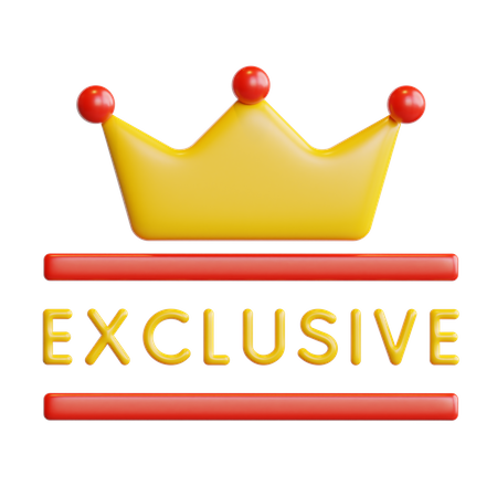 Exclusivo  3D Icon