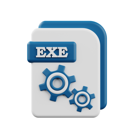 EXE  3D Icon