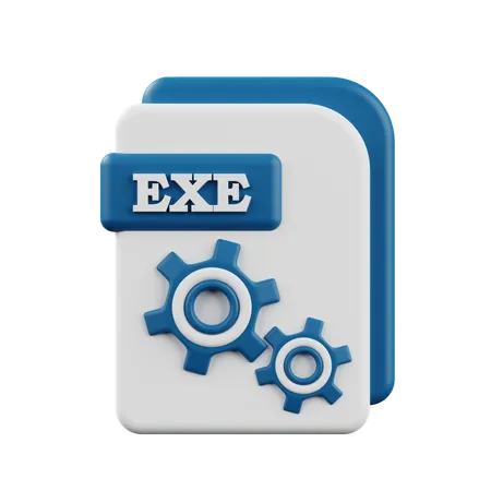 EXE  3D Icon