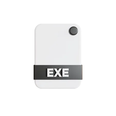 Exe-Datei  3D Icon