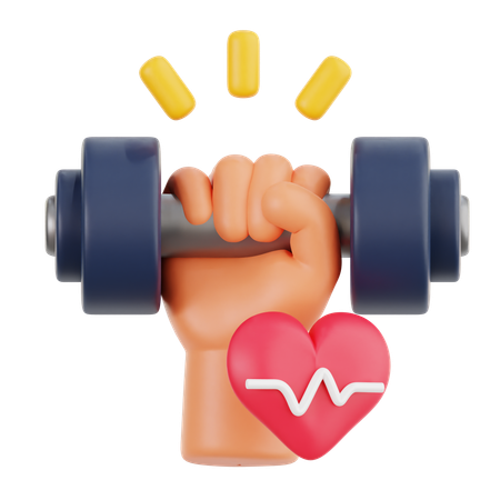 Exercise  3D Icon