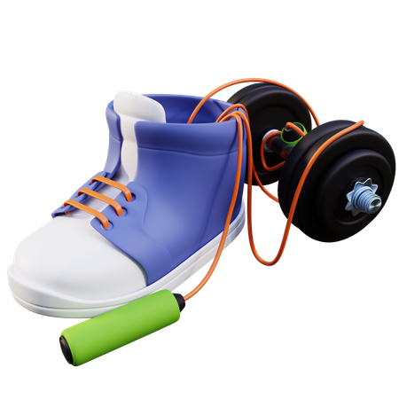 Exercise  3D Icon