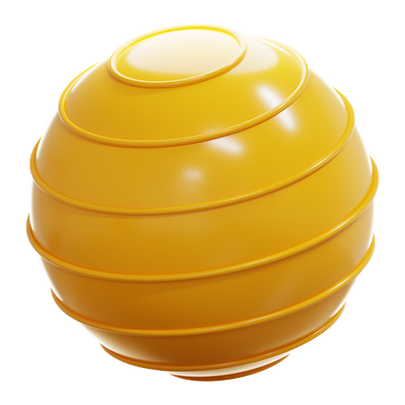 EXERCISE BALL  3D Icon