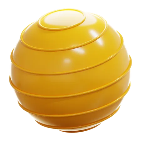 EXERCISE BALL  3D Icon