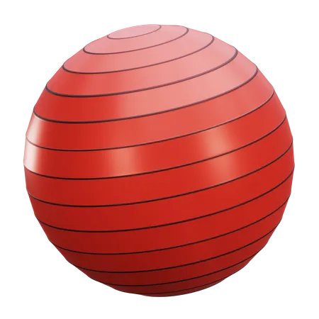 Exercise Ball 3 D Icon 3D Icon