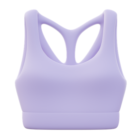 Exercise bra Women  3D Icon