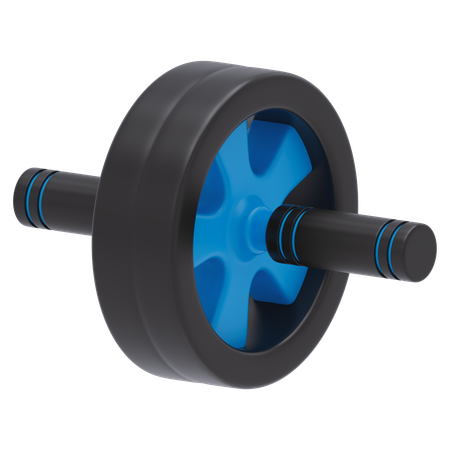 Exercise Wheel  3D Icon