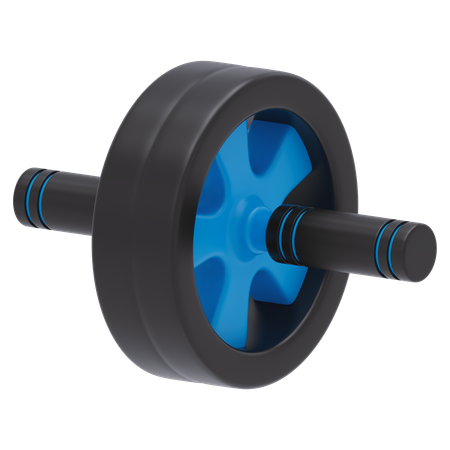Exercise Wheel  3D Icon