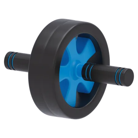 Exercise Wheel  3D Icon