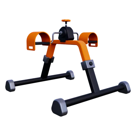 Exercitador de pedal  3D Icon