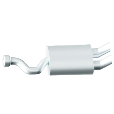 Exhaust Pipe  3D Icon
