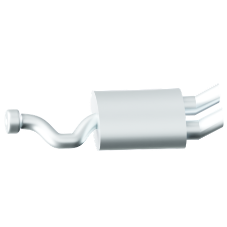 Exhaust Pipe  3D Icon
