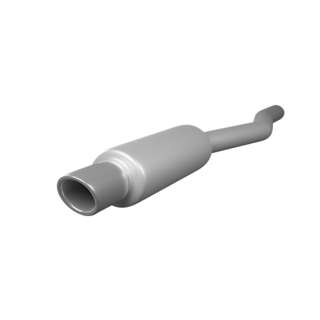 Exhaust Pipe  3D Icon