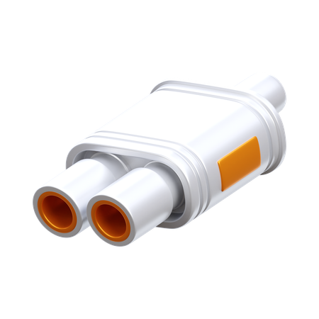 Exhaust Pipe  3D Icon