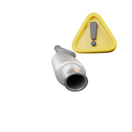 Exhaust Warning  3D Icon