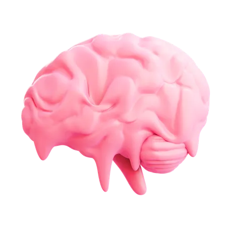 Exhausted Mind  3D Icon