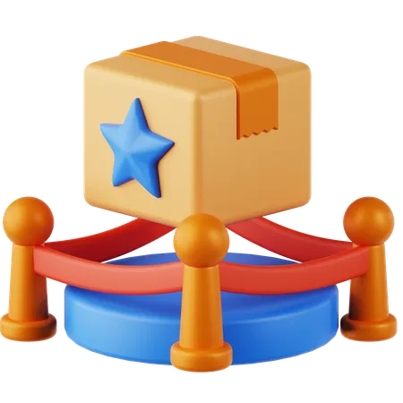 Exhibition 3D Icon