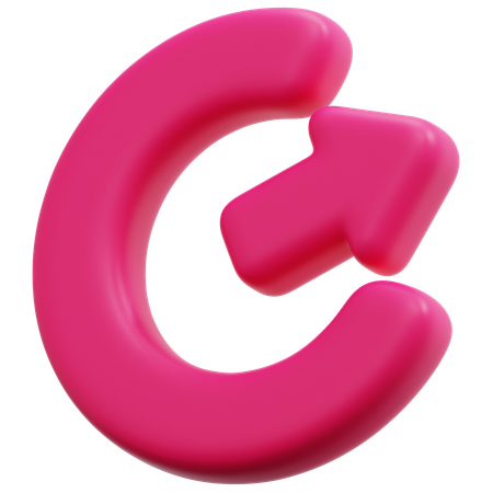 Exit arrow  3D Icon