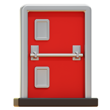 EXIT DOOR  3D Icon