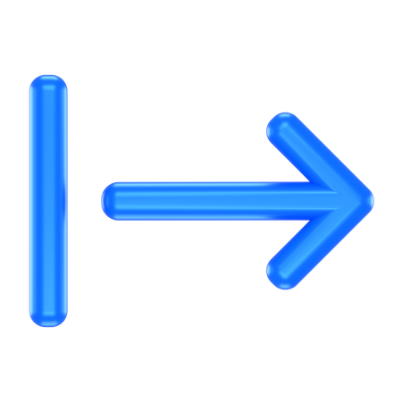 Exit Right  3D Icon