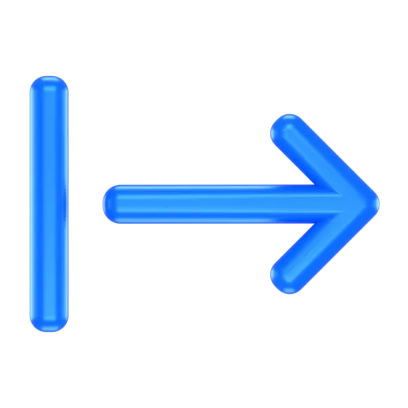 Exit Right  3D Icon