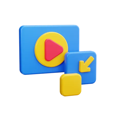 Exit screen  3D Icon