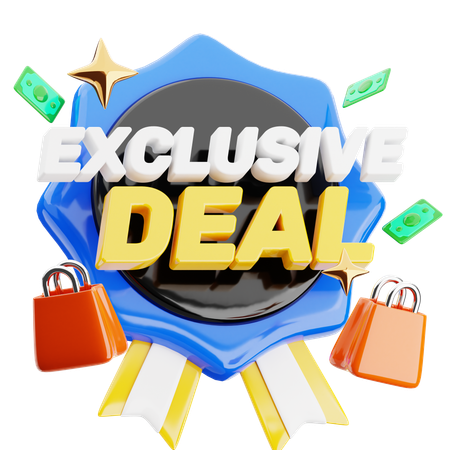 Exklusives Angebot  3D Icon