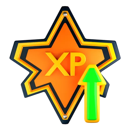 Aumentar a exp  3D Icon