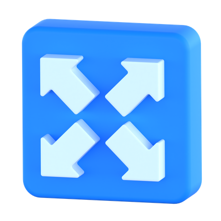 확장하다  3D Icon