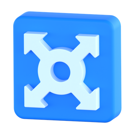 확장하다  3D Icon
