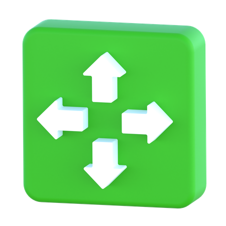 Expand  3D Icon