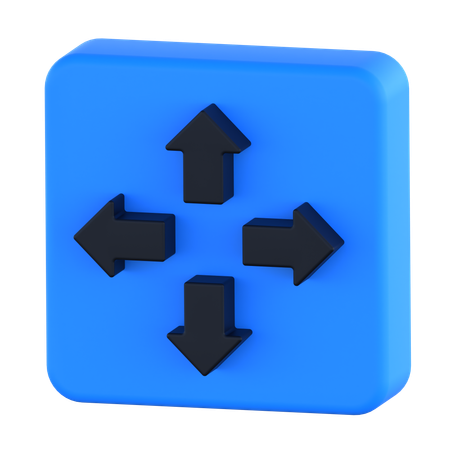 Expand  3D Icon