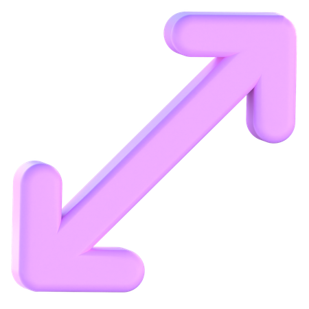 Expand Arrow  3D Icon