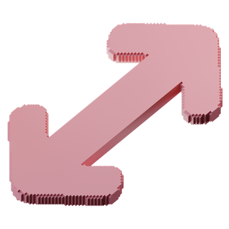 Expand Arrow  3D Icon