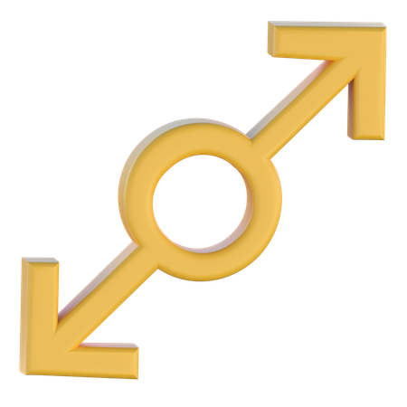 Expand Arrow  3D Icon