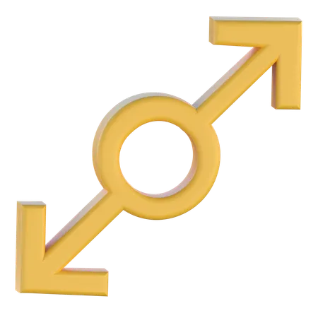 Expand Arrow  3D Icon