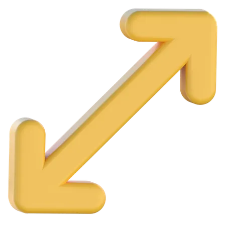 Expand Arrow  3D Icon
