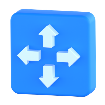 Expandieren  3D Icon